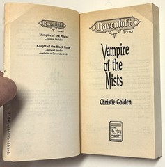 Ravenloft Paperback Book Lot 1st print Vampire of the Mists, Dance of the Dead +