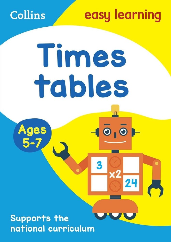 Times Tables Ages 5-7: Prepare for School with Easy Home Learning by Collins Eas