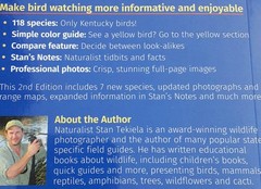 Birds of Kentucky Field Guide by Stan Tekiela 2022 Illustrated Paperback Book