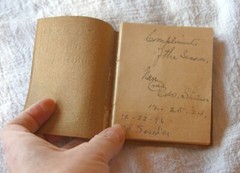 Old Christmas Washington Irving Little Leather Library 1900 mini
