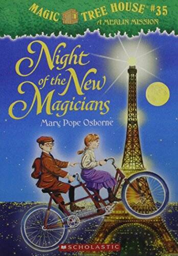 Night of the New Magicians (Magic Tree House #35) – Paperback – GOOD