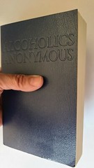 Alcoholics Anonymous 4TH EDITION BIG BOOK Blue Soft Cover Small 4.5 in x 7 in