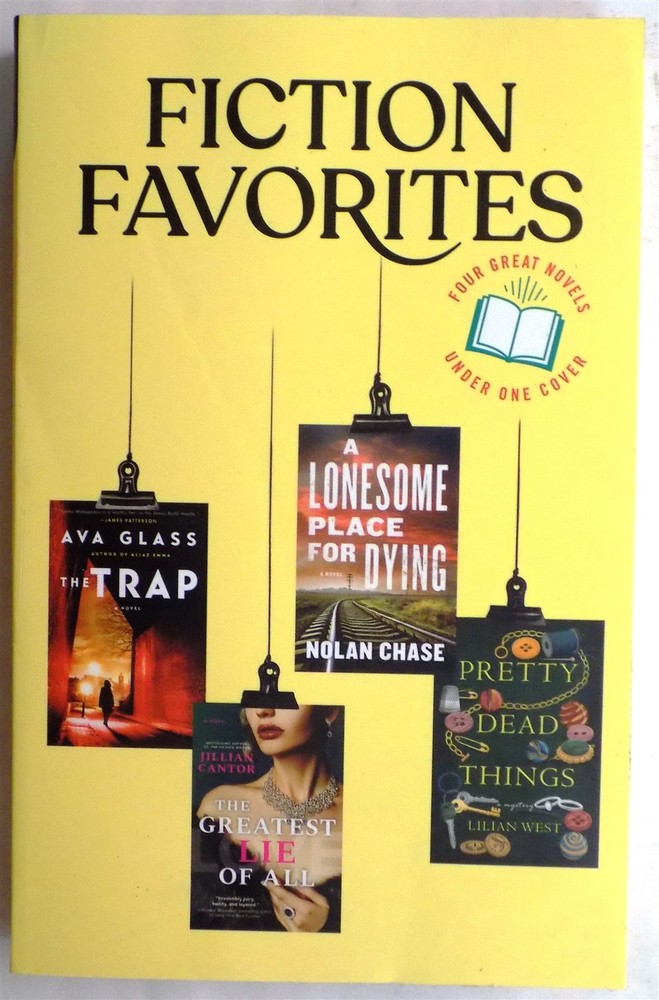 Reader’s Digest FICTION FAVORITES! Paperback Volume 407 2025 Never Read