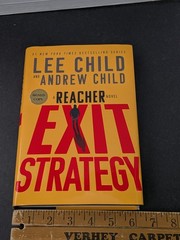 SIGNED Exit Strategy : A Reacher Novel by Lee Child & Andrew Child 2025 1st HC