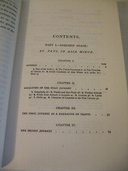 The Church in the Roman Empire before A.D. 170 by W.M. Ramsay. Baker Book House