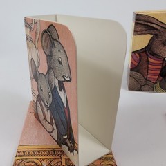 RARE 2 Box Sets 1993 MINI Aesop’s Fables Mouse Cat Fox Illustrated Graham Percy