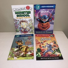 Lot 25 LEVEL 2 BOYS – I Can Read, Step Into Reading Scholastic Readers Books