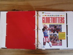 Sports Pages The Book for Fans 1996 Newfield, Binder, 10 Divider Tabs, 50 Pages