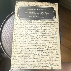 RARE Copy #1 An Epitome of My Life Major Buck Walton 1965 Signed Editor Copy DJ