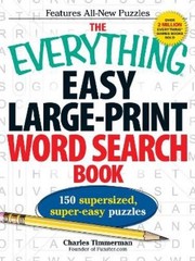 Charles Timmerman The Everything Easy Large-Print Word Search Book (Paperback)