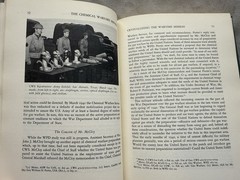 U.S. Army World War II (Green 1950’s HC Book)Technical Services:Chemical Warfare