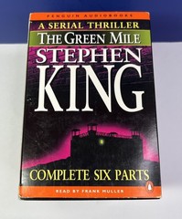 Stephen King The Green Mile Complete 6 Parts Audiobook Cassette Set Penguin