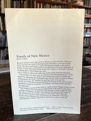 New Mexico Natural History Series: Fossils of New Mexico by Barry S. Kues Book