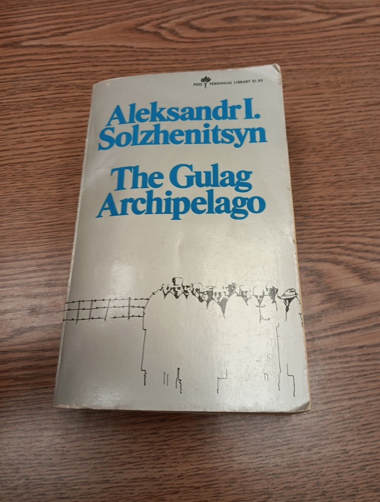 The Gulag Archipelago by Aleksandr I. Solzheitsyn First Edition paperback