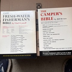 Vintage 1964 The Fresh-Water Fisherman’s Bible Book 180 Pages Vlad Evanoff