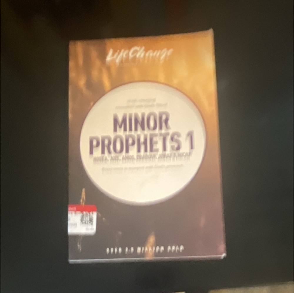 LifeChange Minor Prophets 1 by Navigators Staff (Paperback, Biblical Studies)