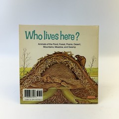 Vintage 1978 Who Lives Here Dot Sy Barlowe Random House Pictureback Nature Book