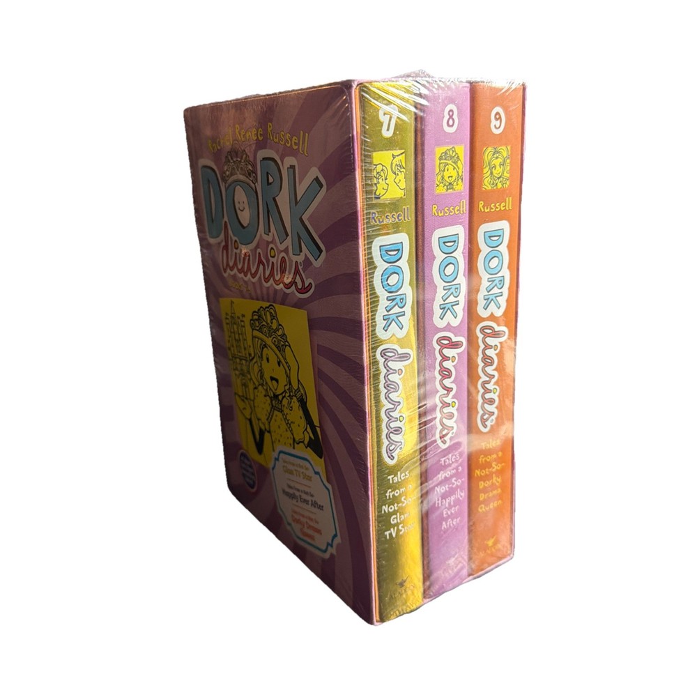 NEW Dork Diaries Boxed Set Books 7-9 Set of 3 Books 7 8 9 SEALED