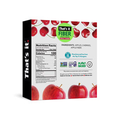 That’S It. Soft & Chewy Apple Cherry Fruit Bars, Gluten Free, 5 Count, Made with