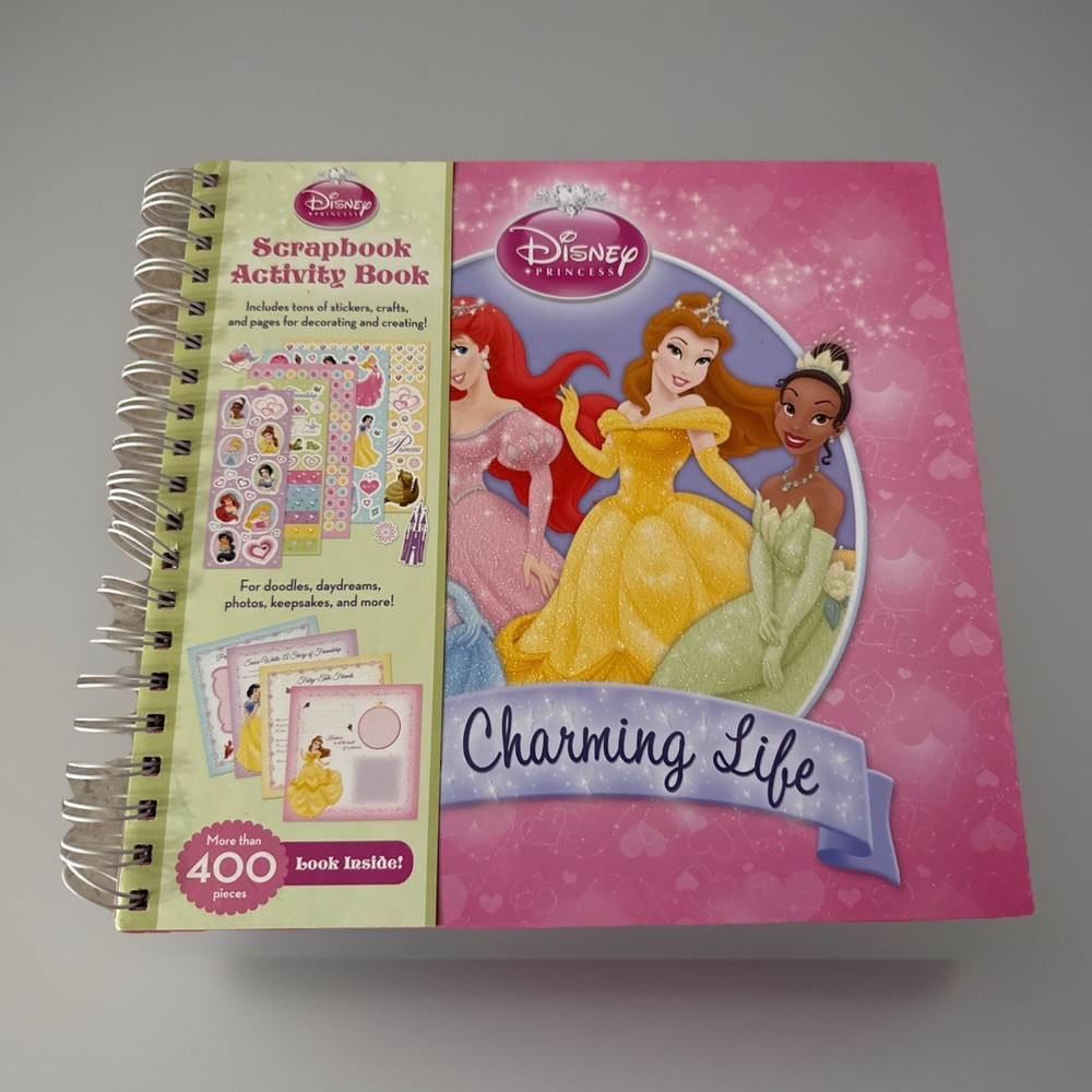 Disney Princess: My Charming Life Scrapbook Kit 400+ Pieces Stickers Crafts More