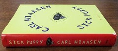 Carl Hiaasen „Sick Puppy” Hardcover Book (2000) First Edition