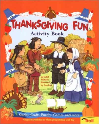 Thanksgiving Fun Activity Book – Paperback, by Stamper – Very Good