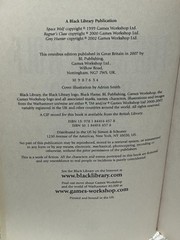 Warhammer 40k 3 Book Collection. See photos for Titles.