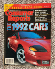 Lot of 19 Consumer Reports Annual Auto Issue 1980’s, 1990’s & 2000’s Issues