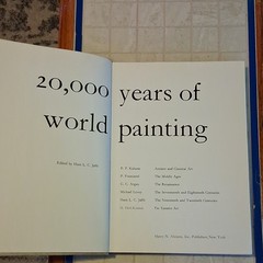 20,000 Years of World Painting Hardcover Art Book Harry N. Abrams