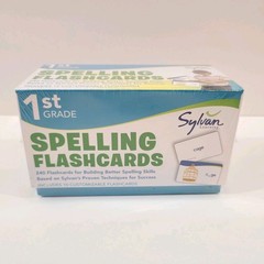 NEW First Grade Spelling Flashcards Sylvan Learning 2011 Random House Sealed Box