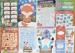 Christmas Make A Face Create A Face Dreamtivity Sticker Activity Books Set of 5