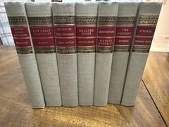 Walter J Black Classics Club Lot of 7 Philosophy Literature Poetry Essays 1940s