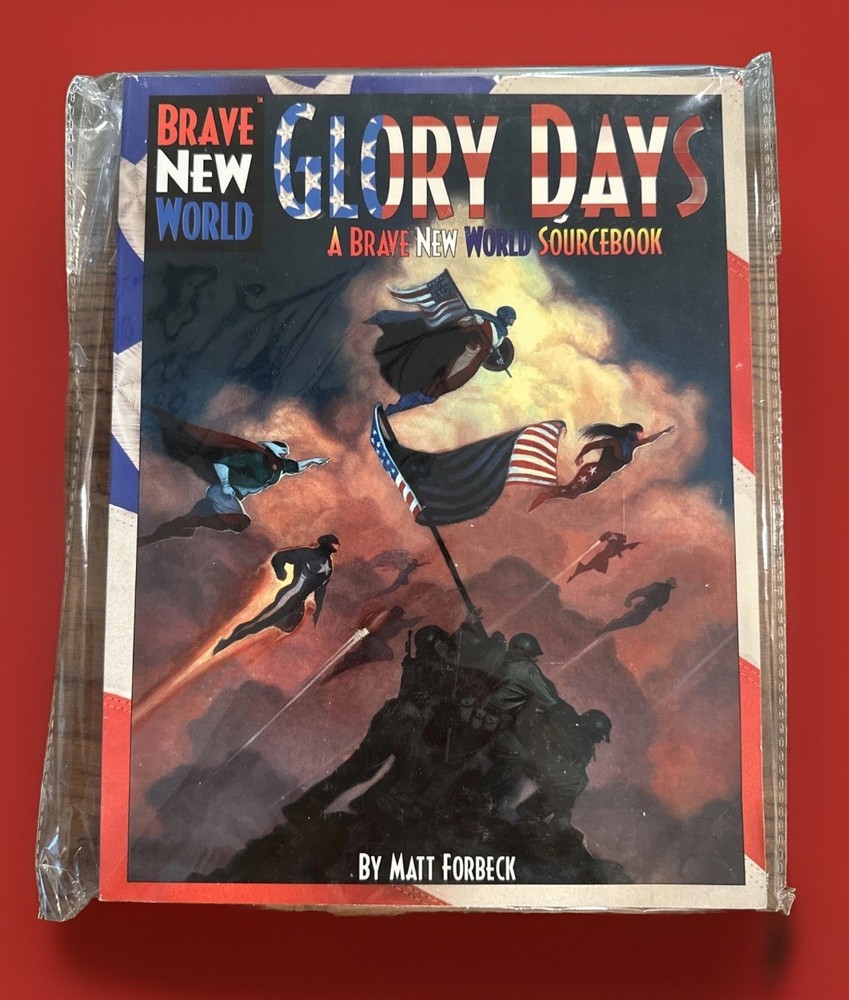 AEG Brave New World Glory Days Softback by Matt Forbeck – Excellent Condition!!