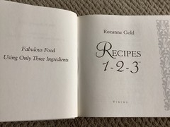 *Signed* A New World of Taste: Recipes 1-2-3 by Rozanne Gold (1996, HCDJ + Slip)