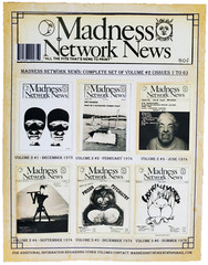 Madness Network News 8.5 X 11 Full Volume Books, (Volumes: 1, 2, 3, 5, 6, 7 & 8)