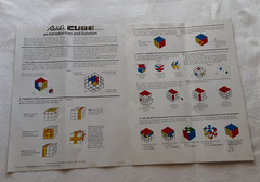Vintage 1981 “The Ideal Solution” Rubik’s Cube Manual – 14 Pages