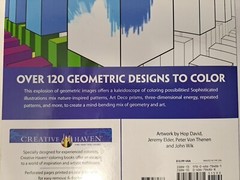 Creative Haven Geometric Designs Coloring Book by Dover Over 120 Pages, Kids