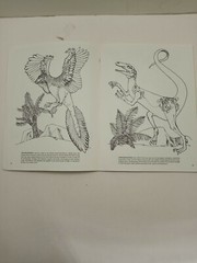 Vintage The Dinosaur Coloring Book by Anthony Rao Dover Publishing 46 Pgs 1980.