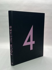 Four Inches. Scriptum Editions (2005, Hardcover) Oversized Book