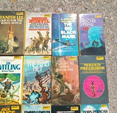Large Lot 81 Vintage DAW Science Fiction PBs Nice Cnd Great Variety Fst Ship