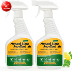 Mite Treatment Spray– 16 Oz – Kills Dust, Scabies, Spider, Carpet, Bird, Mouse &