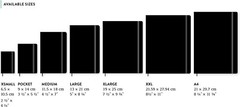 Moleskine Classic Notebook, Hard Cover, Large (5″ x 8.25″) Black, 240 Pages