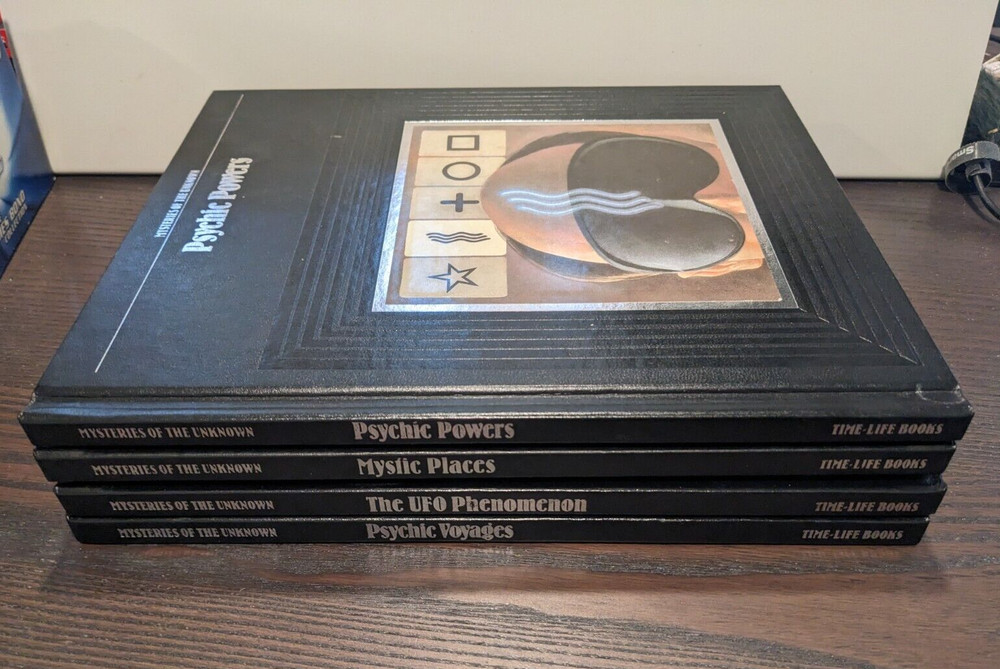 Mysteries of the Unkown Time Life Books Psychic Powers Voyages Mystic Places UFO