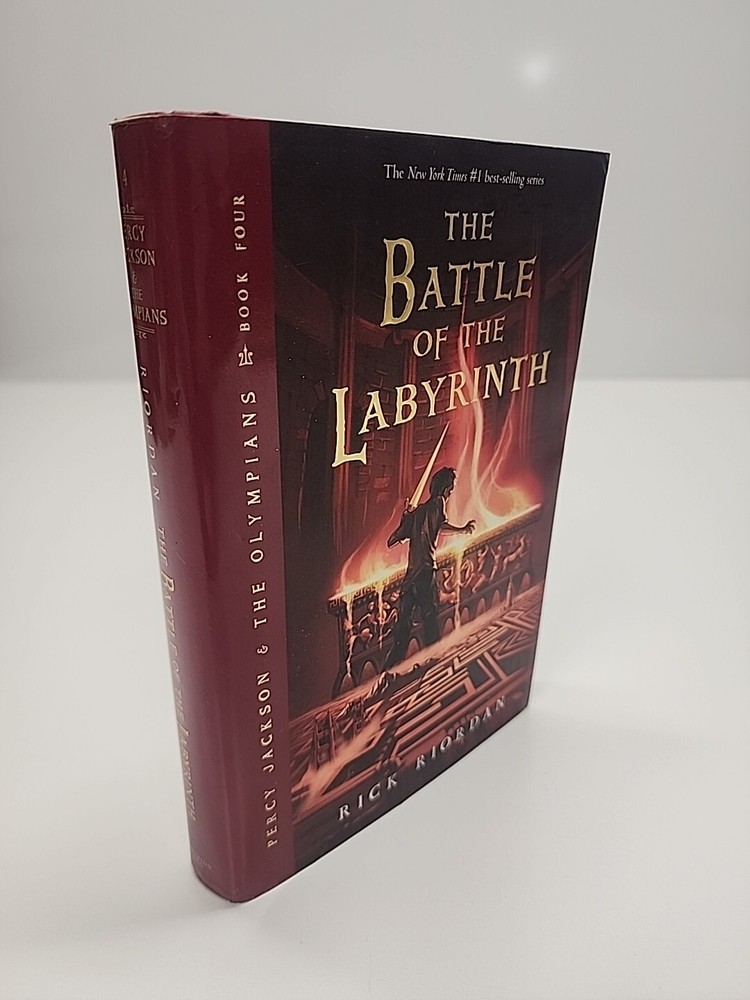 THE BATTLE OF THE LABYRINTH by Rick Riordan HC/DJ First Edition 1st Printing