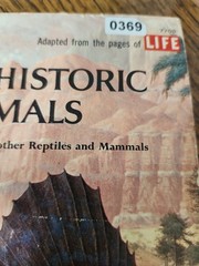 Golden Books Prehistoric Animals: Dinosaurs and Other Reptiles and Mammals 1958