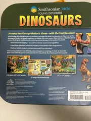 Smithsonian Kids Young Explorers Dinosaurs 32 Page Fact Book and puzzle/poster