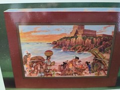 Maya Dioramas To Cut & Assemble