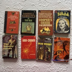 Lot~ 50 Vintage Pulp Paperbacks Crime Mystery Classic 1950s Pocket Cardinal Dell