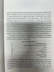 Jack Van Impe Prophecy Bible Special Limited Edition Red Letter KJV