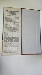 The Dinosaur Heresies by Robert T. Bakker 1986 Edition Vintage Hardcover Book